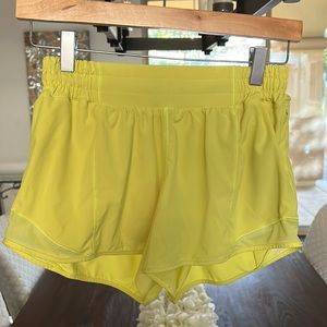 Lululemon size 6 running shorts
